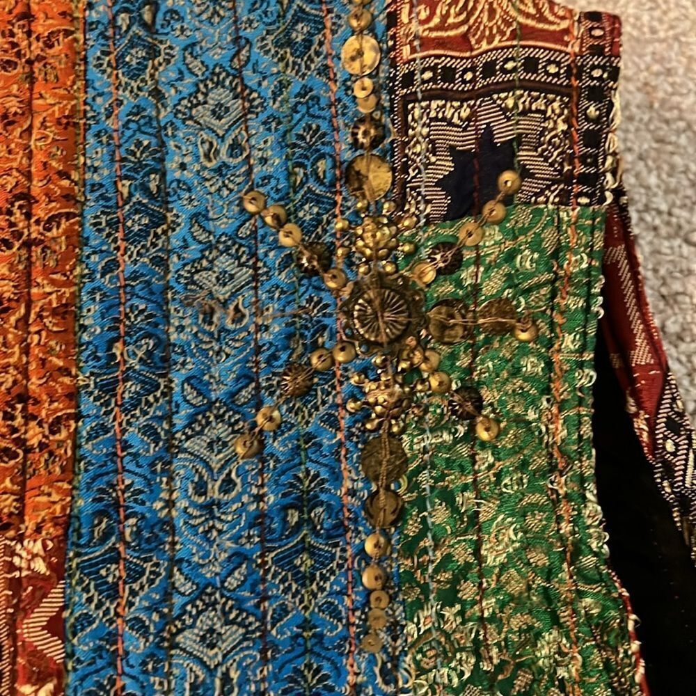 Vintage Chico’s Patchwork Vest - image 6